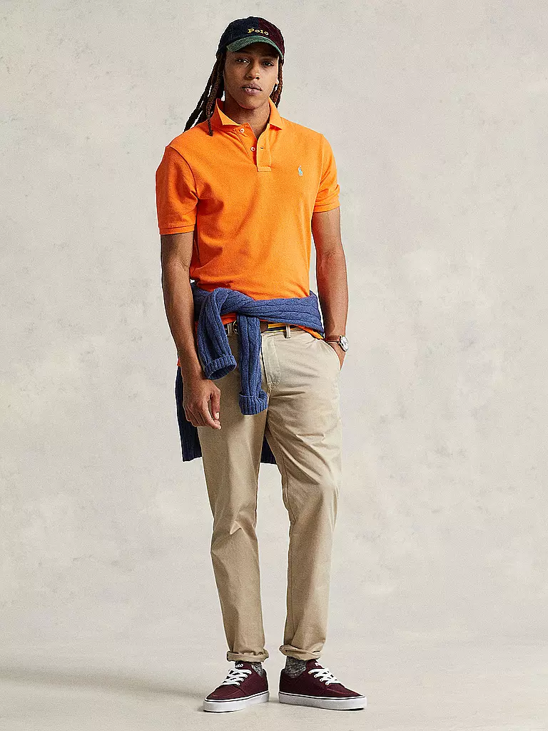POLO RALPH LAUREN | Poloshirt Custom Slim Fit | Arancione