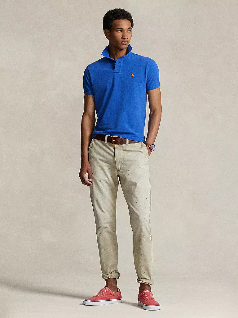 POLO RALPH LAUREN | Poloshirt Custom Slim Fit | Blu