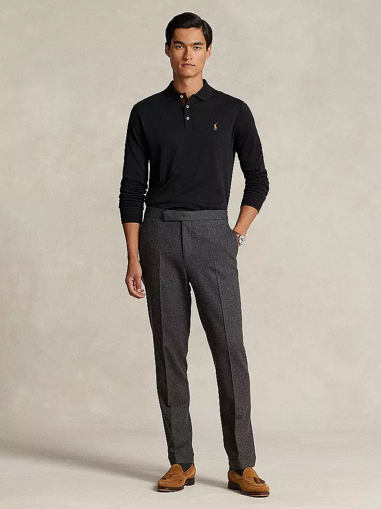 POLO RALPH LAUREN | Poloshirt Custom Slim Fit | Nero