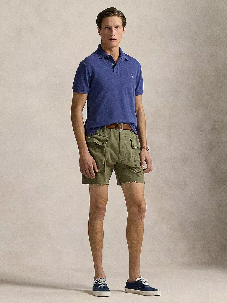 POLO RALPH LAUREN | Poloshirt Custom Slim Fit | Blu scuro