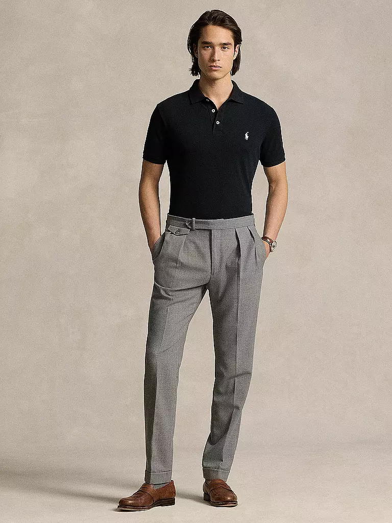 POLO RALPH LAUREN | Poloshirt Custom Slim Fit | Nero