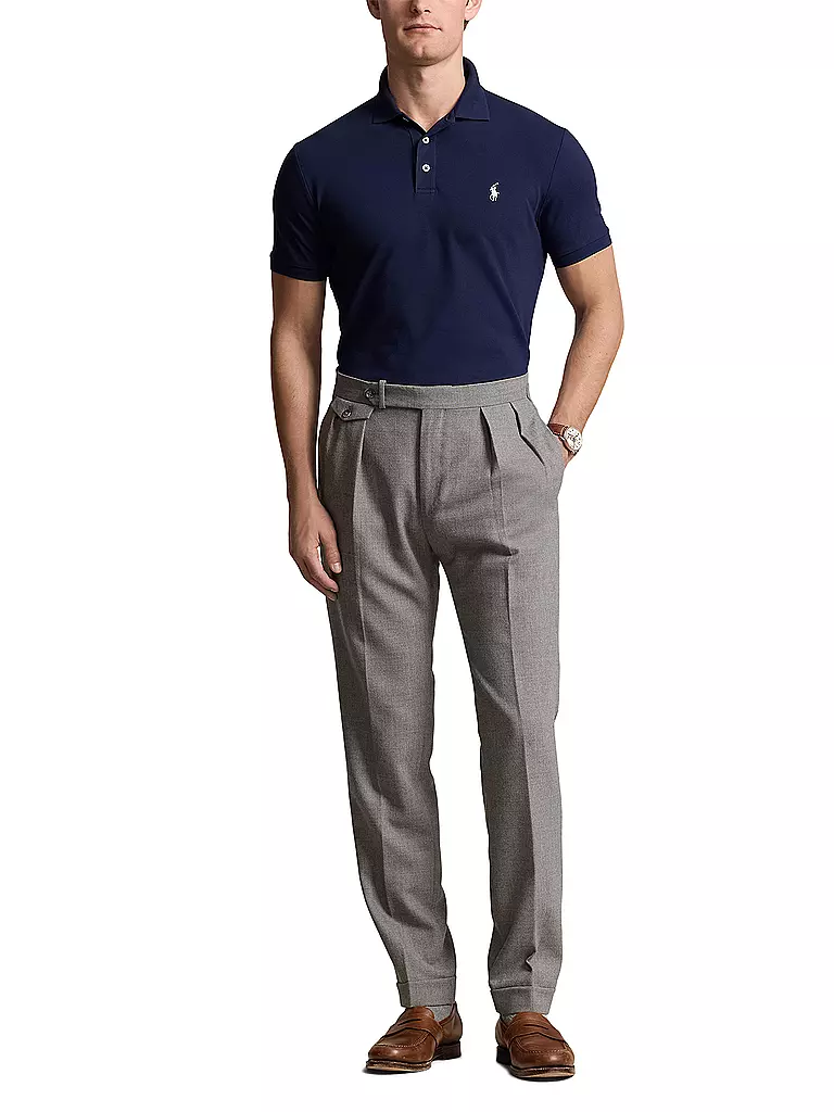 POLO RALPH LAUREN | Poloshirt Custom Slim Fit | Blu scuro