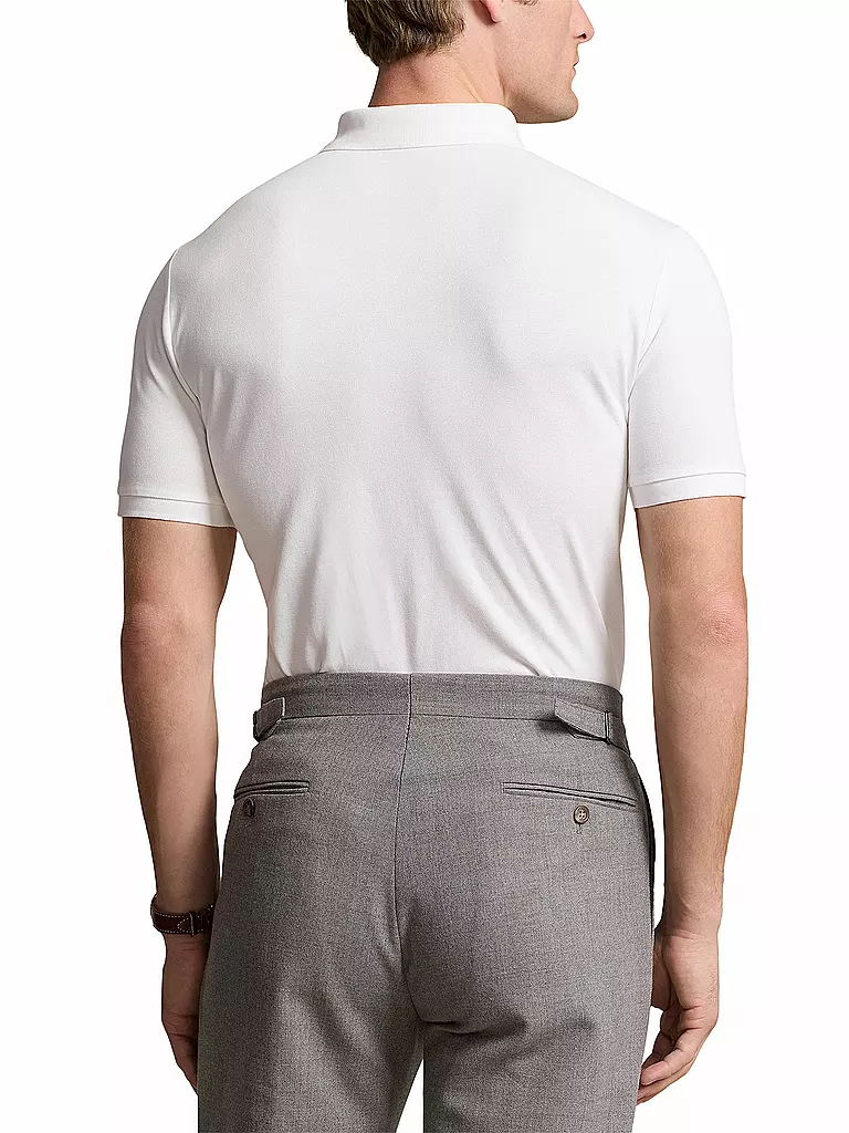 POLO RALPH LAUREN | Poloshirt Custom Slim Fit | Bianco
