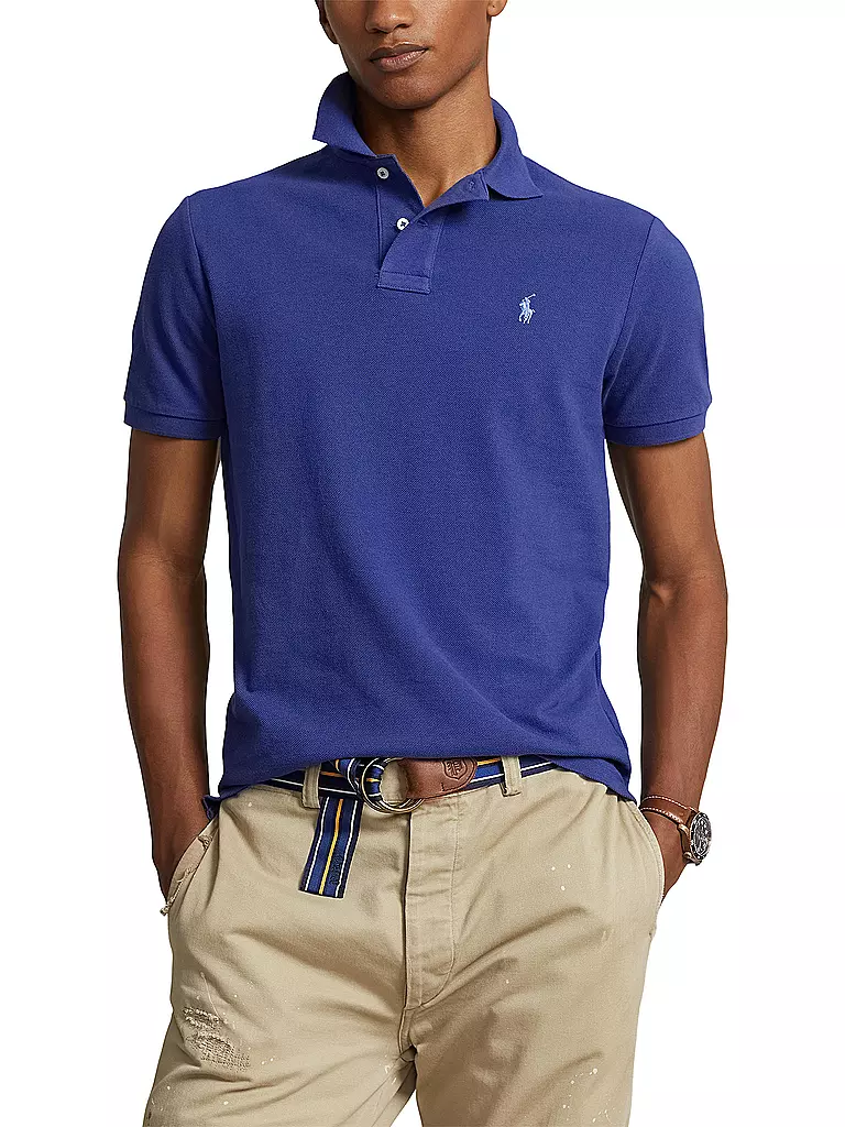 POLO RALPH LAUREN | Poloshirt Custom Slim Fit | Blu scuro
