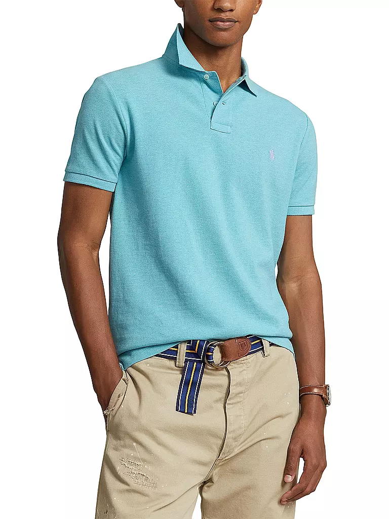 POLO RALPH LAUREN | Poloshirt Custom Slim Fit | Turchese