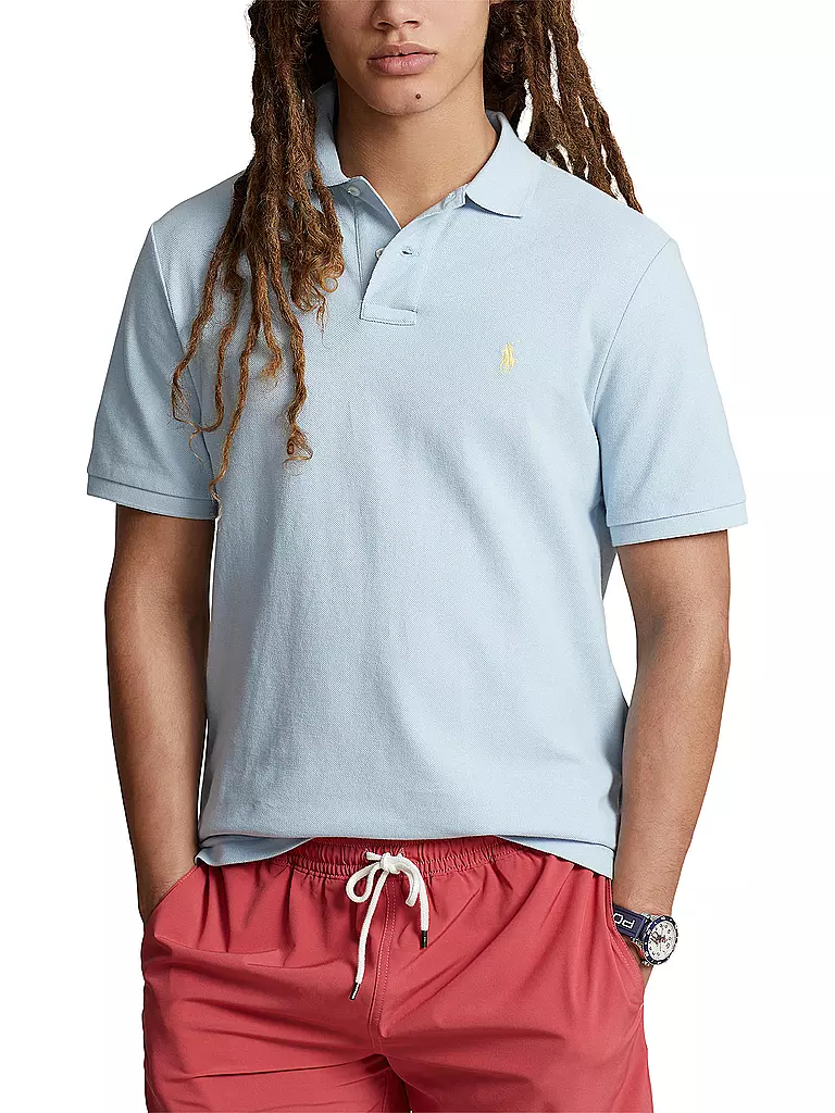 POLO RALPH LAUREN | Poloshirt Custom Slim Fit | Blu chiaro