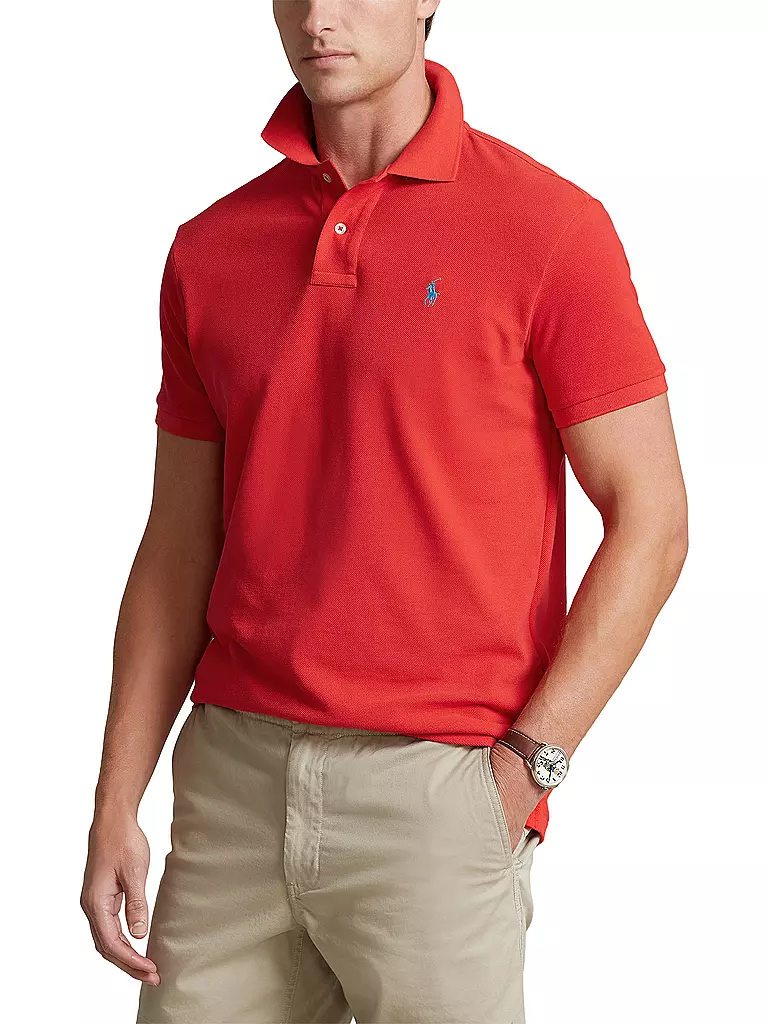 POLO RALPH LAUREN | Poloshirt Custom Slim Fit | Rosso