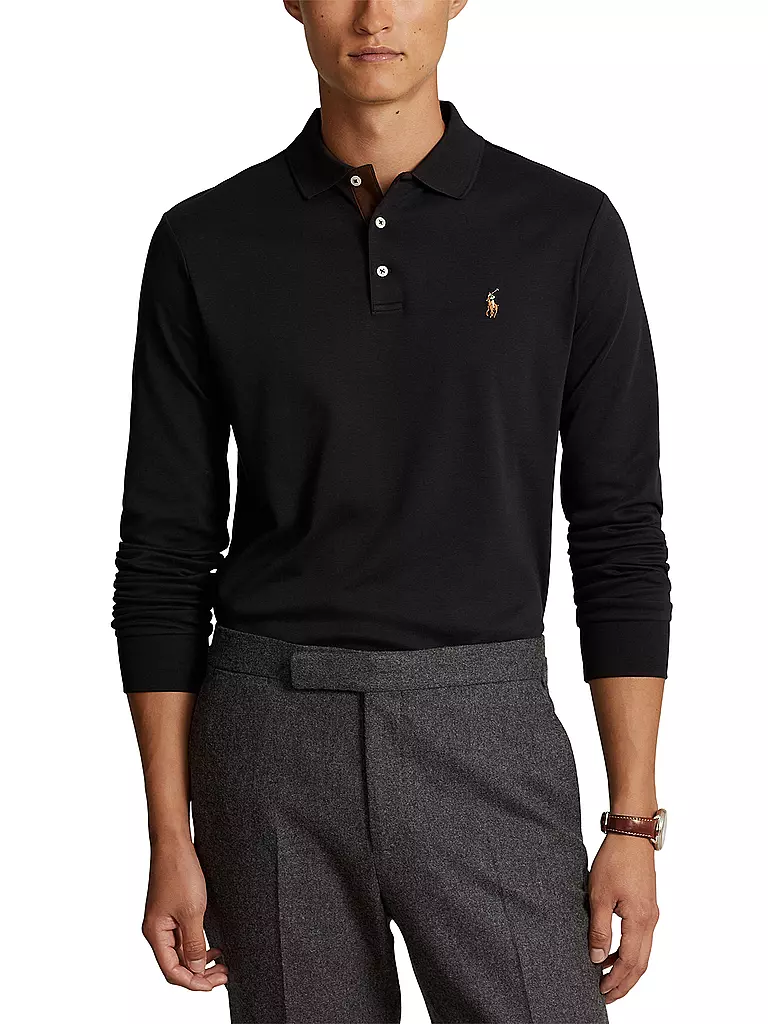 POLO RALPH LAUREN | Poloshirt Custom Slim Fit | Nero