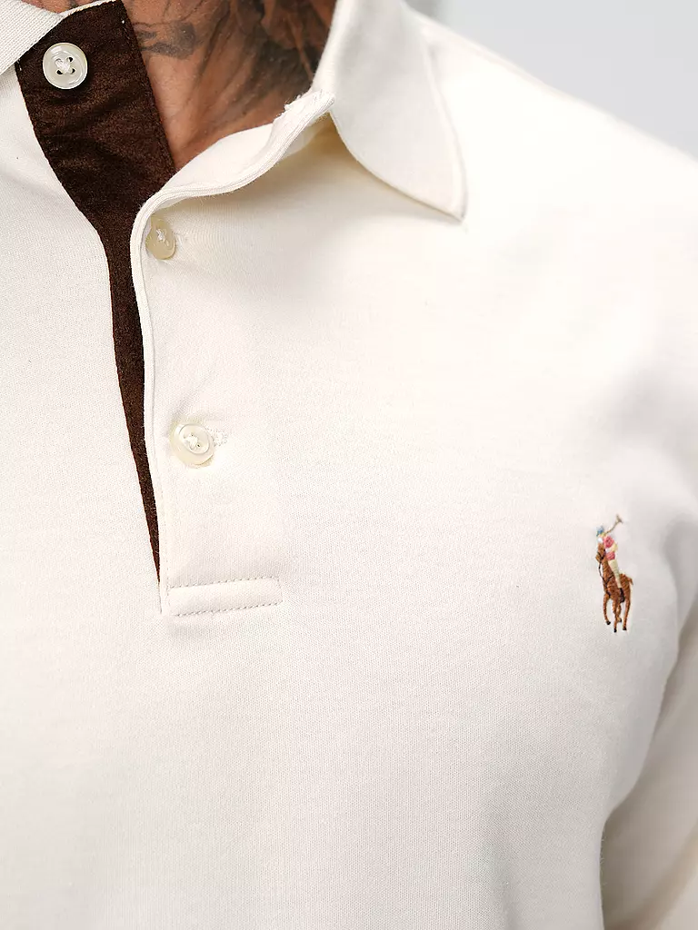POLO RALPH LAUREN | Poloshirt Custom Slim Fit | Crema