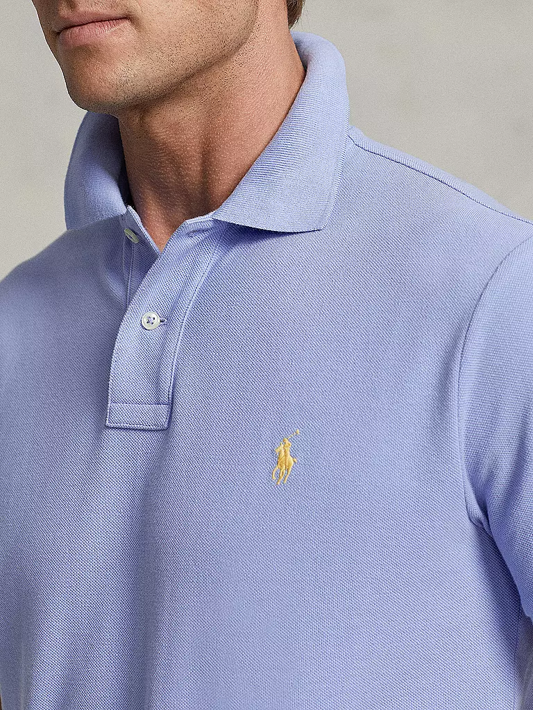 POLO RALPH LAUREN | Poloshirt Custom Slim Fit | Blu chiaro