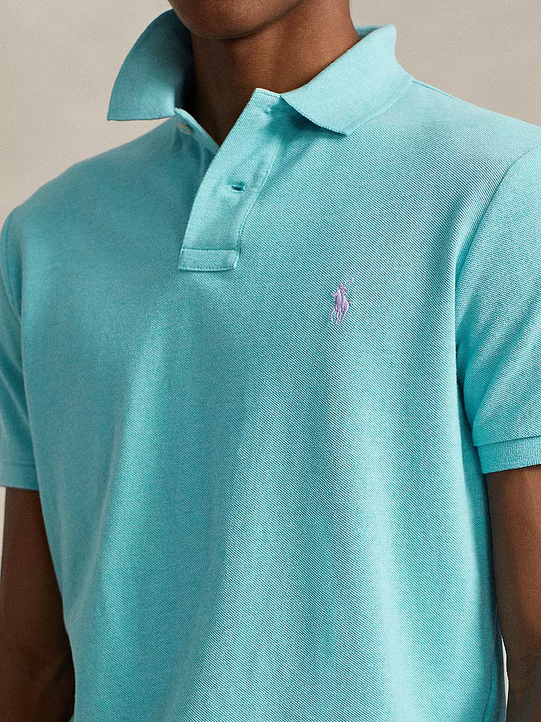 POLO RALPH LAUREN | Poloshirt Custom Slim Fit | Turchese