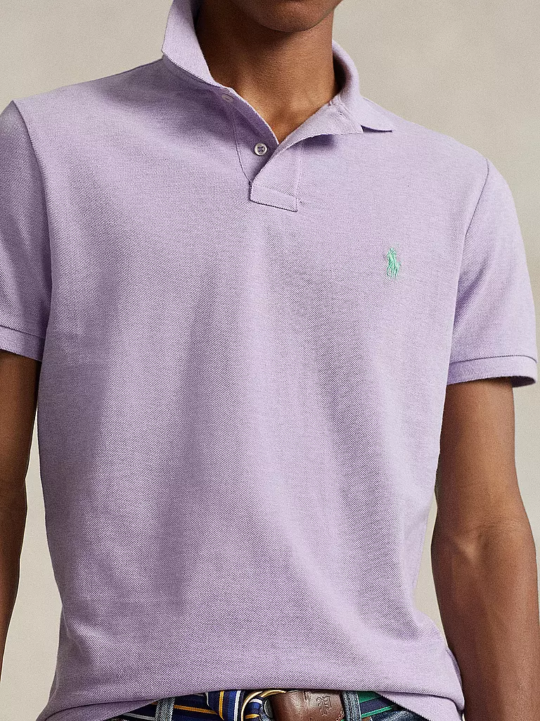 POLO RALPH LAUREN | Poloshirt Custom Slim Fit | Lilla
