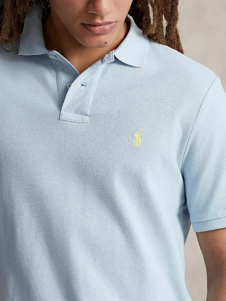 POLO RALPH LAUREN | Poloshirt Custom Slim Fit | Blu chiaro
