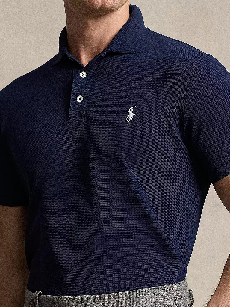 POLO RALPH LAUREN | Poloshirt Custom Slim Fit | Blu scuro