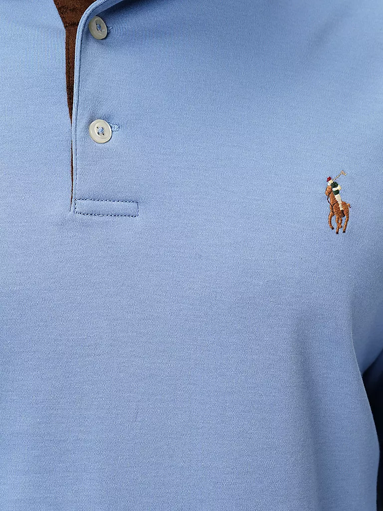 POLO RALPH LAUREN | Poloshirt Custom Slim Fit | Blu chiaro