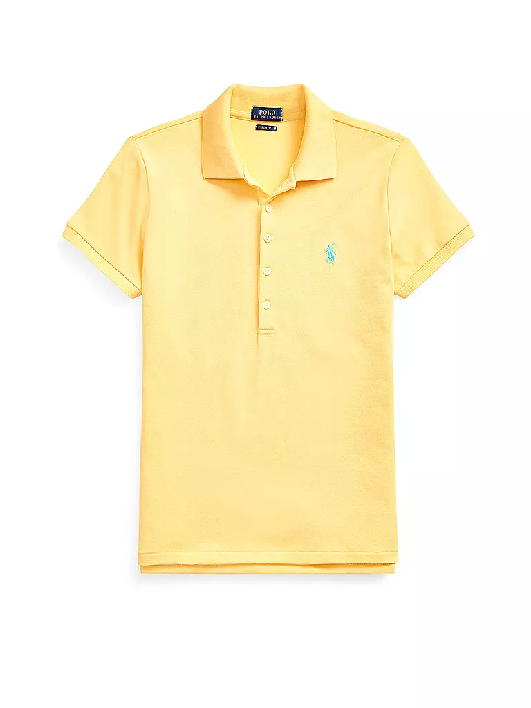 POLO RALPH LAUREN | Poloshirt Slim Fit JULIE | Giallo