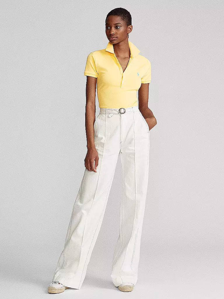 POLO RALPH LAUREN | Poloshirt Slim Fit JULIE | Giallo