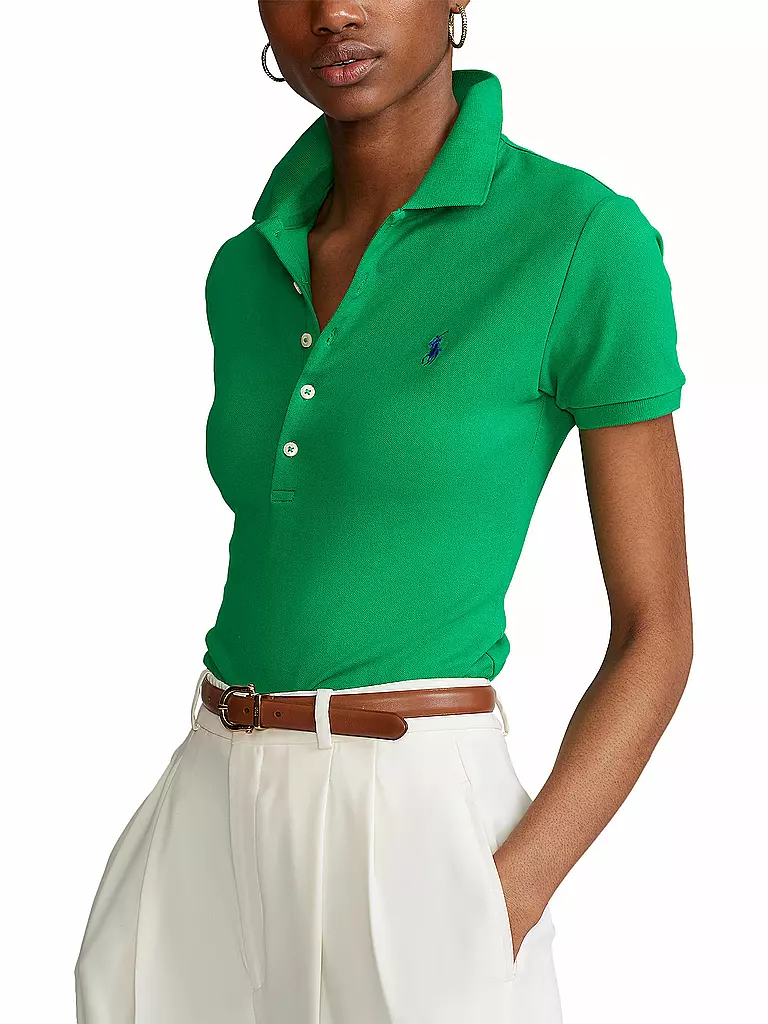 POLO RALPH LAUREN | Poloshirt Slim Fit JULIE | Verde
