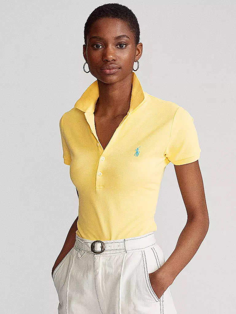 POLO RALPH LAUREN | Poloshirt Slim Fit JULIE | Giallo