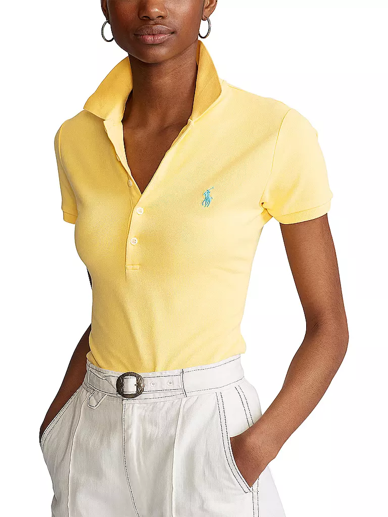 POLO RALPH LAUREN | Poloshirt Slim Fit JULIE | Giallo