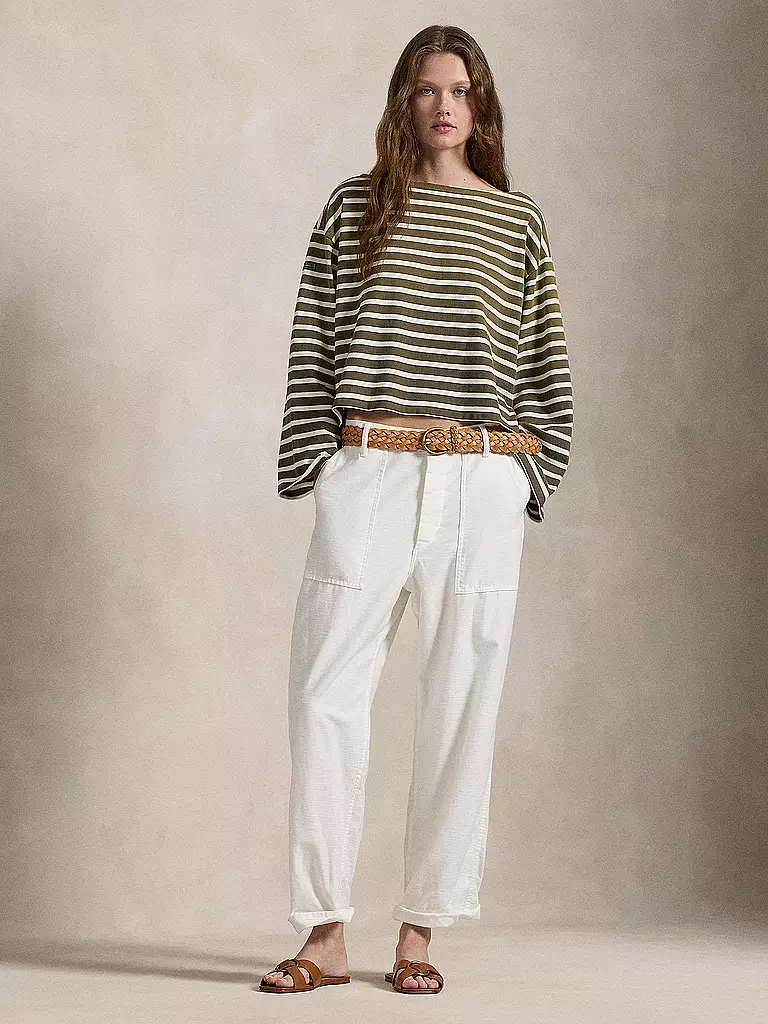 POLO RALPH LAUREN | Pullover MARINER | Oliva