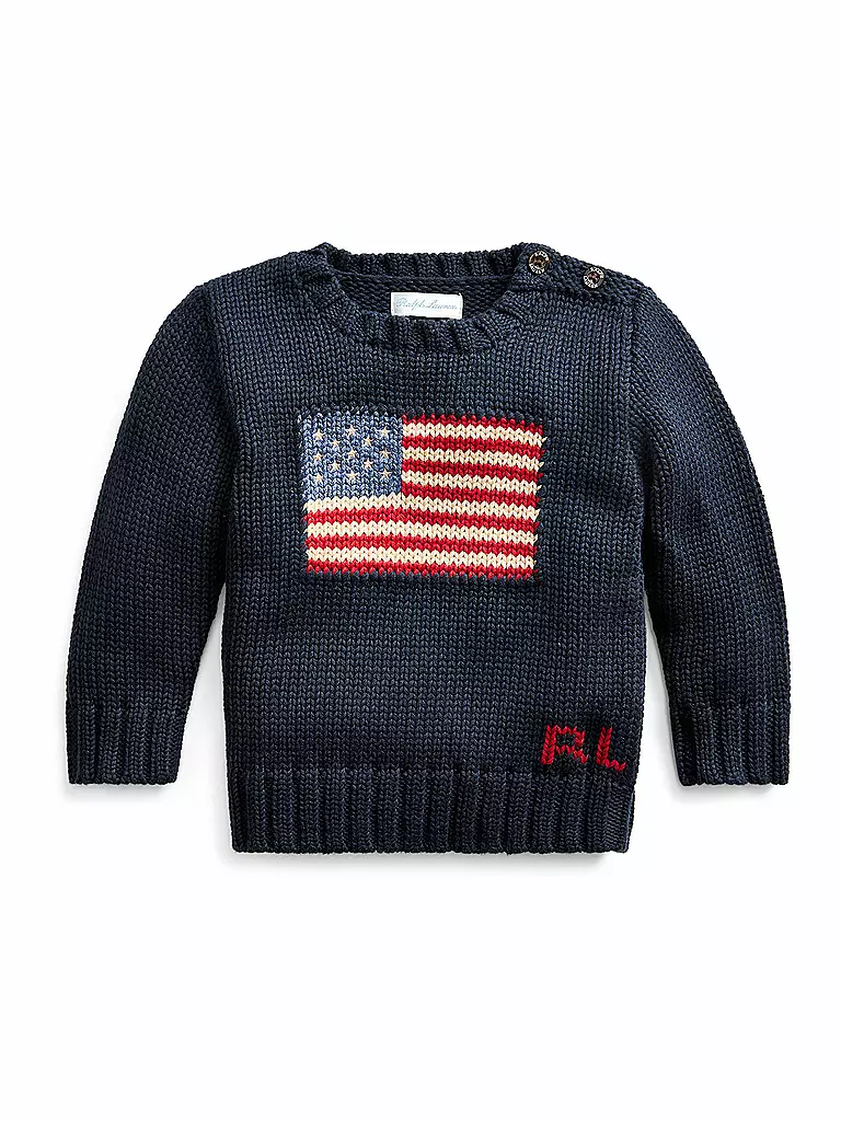 POLO RALPH LAUREN | Pullover per neonato | Blu scuro