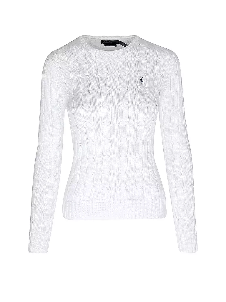 POLO RALPH LAUREN | Pullover Slim Fit JULIANNA | Bianco