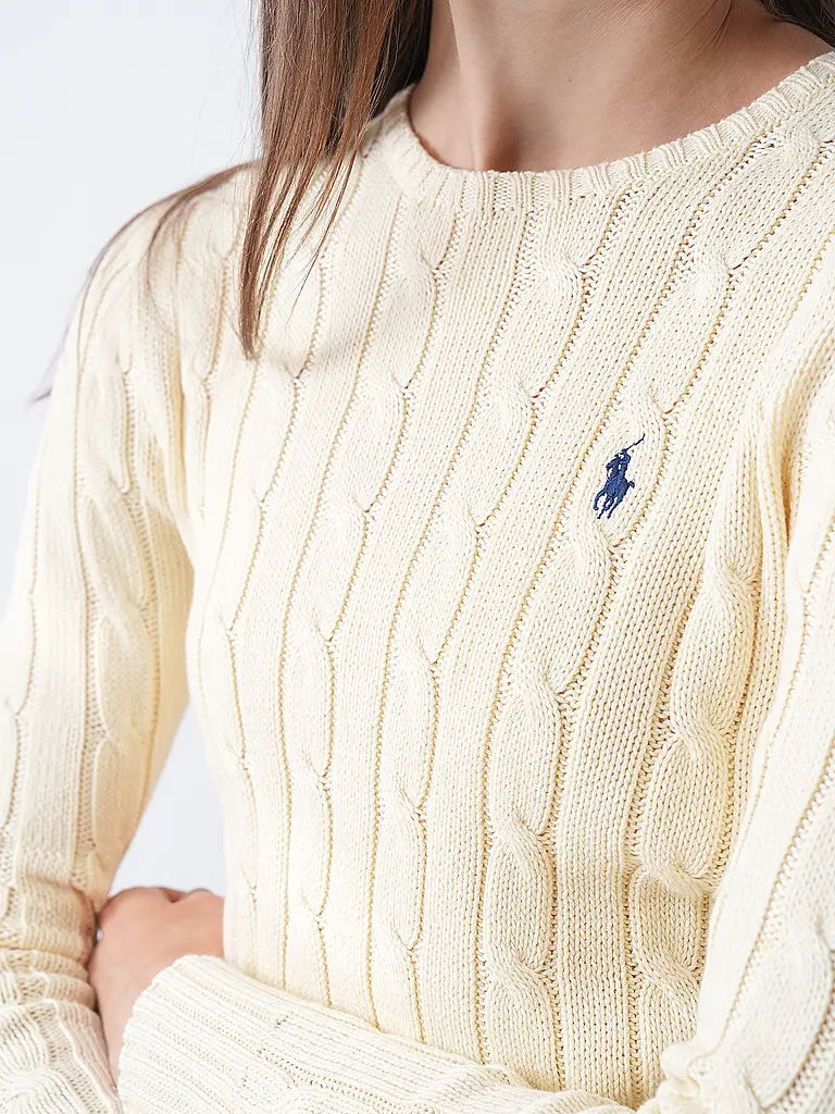 POLO RALPH LAUREN | Pullover Slim Fit JULIANNA | Crema