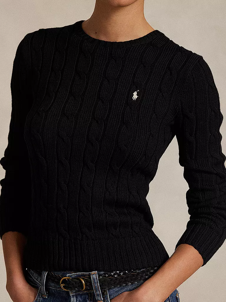 POLO RALPH LAUREN | Pullover Slim Fit JULIANNA | Nero