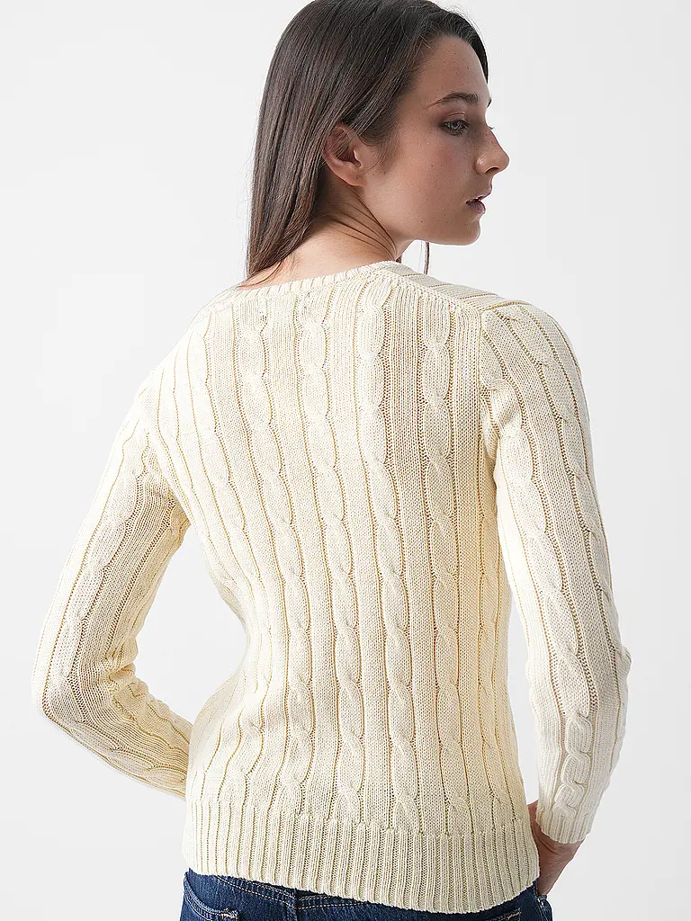 POLO RALPH LAUREN | Pullover Slim Fit JULIANNA | Crema