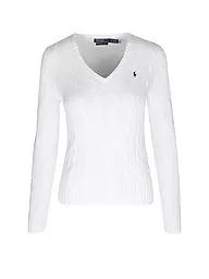 POLO RALPH LAUREN | Pullover Slim Fit KIMBERLY | Bianco