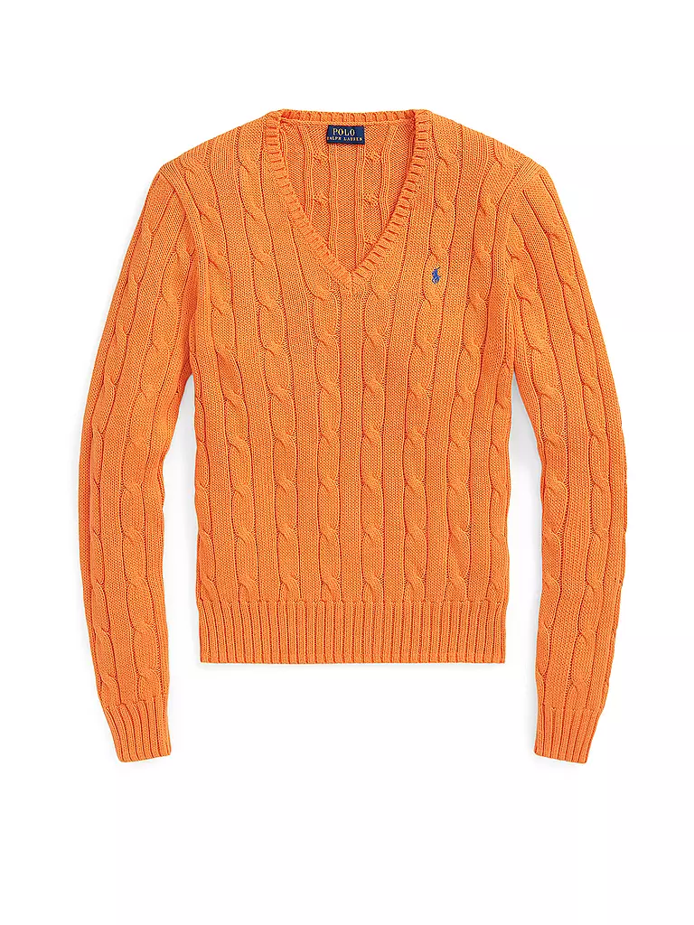 POLO RALPH LAUREN | Pullover Slim Fit KIMBERLY | Arancione
