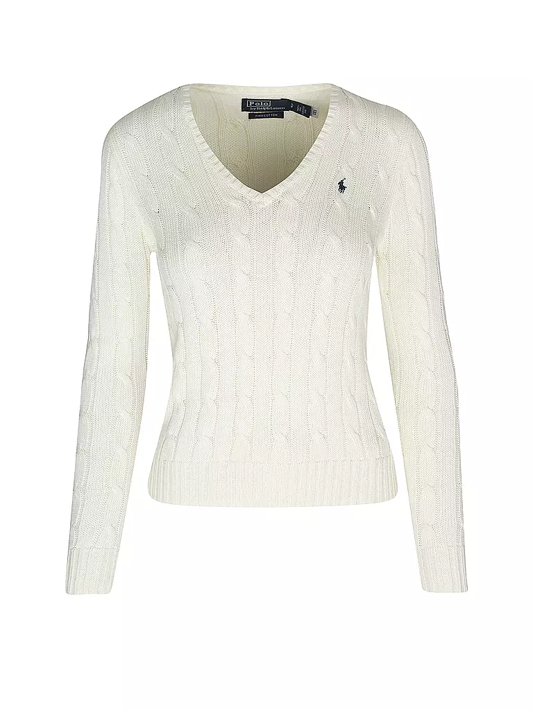 POLO RALPH LAUREN | Pullover Slim Fit KIMBERLY | Crema