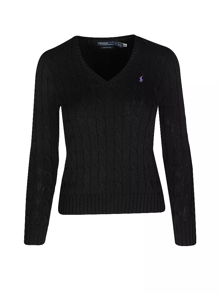 POLO RALPH LAUREN | Pullover Slim Fit KIMBERLY | Nero