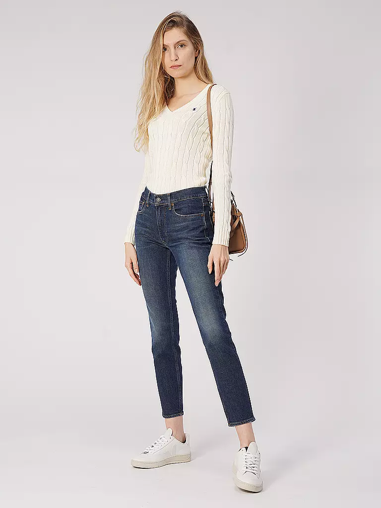 POLO RALPH LAUREN | Pullover Slim Fit KIMBERLY | Crema