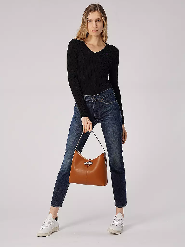POLO RALPH LAUREN | Pullover Slim Fit KIMBERLY | Nero