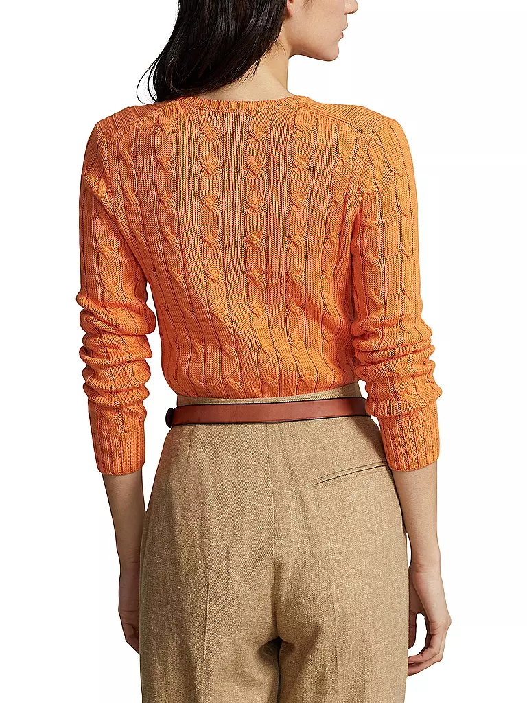 POLO RALPH LAUREN | Pullover Slim Fit KIMBERLY | Arancione