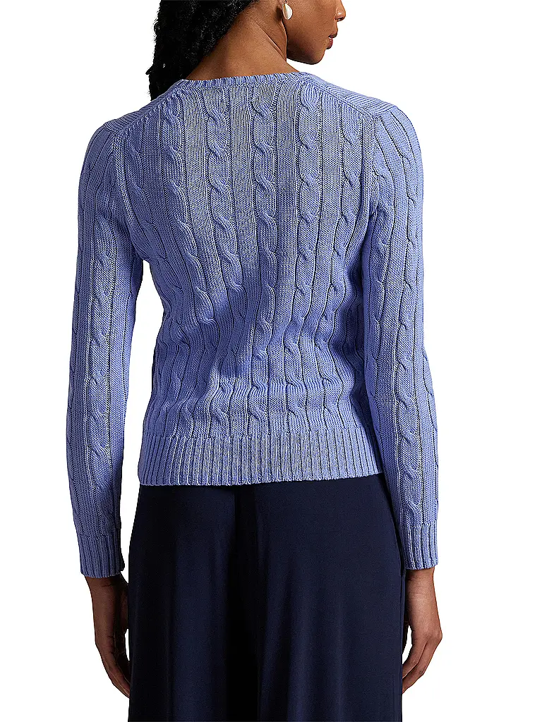 POLO RALPH LAUREN | Pullover Slim Fit KIMBERLY | Blu chiaro