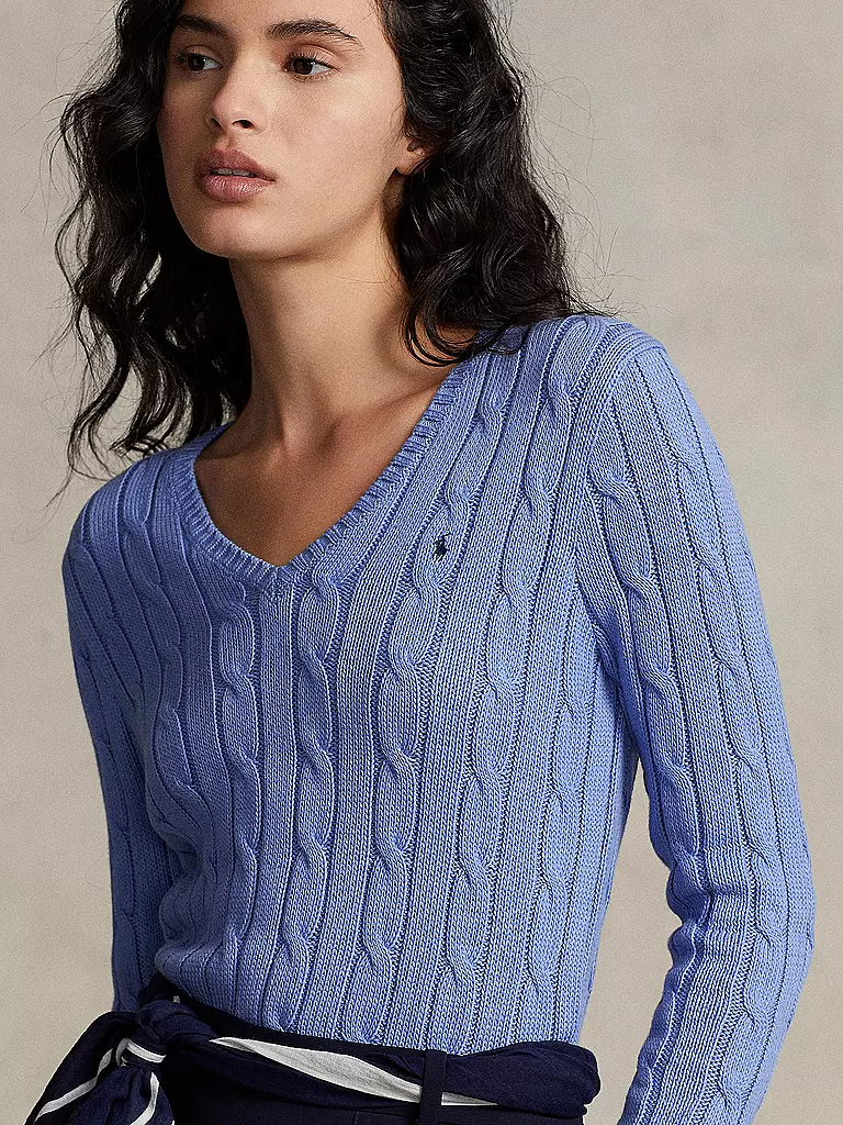 POLO RALPH LAUREN | Pullover Slim Fit KIMBERLY | Blu