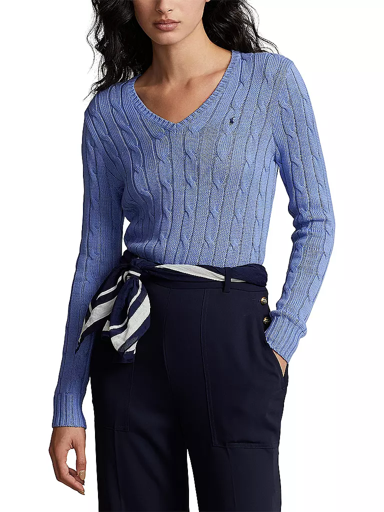 POLO RALPH LAUREN | Pullover Slim Fit KIMBERLY | Blu