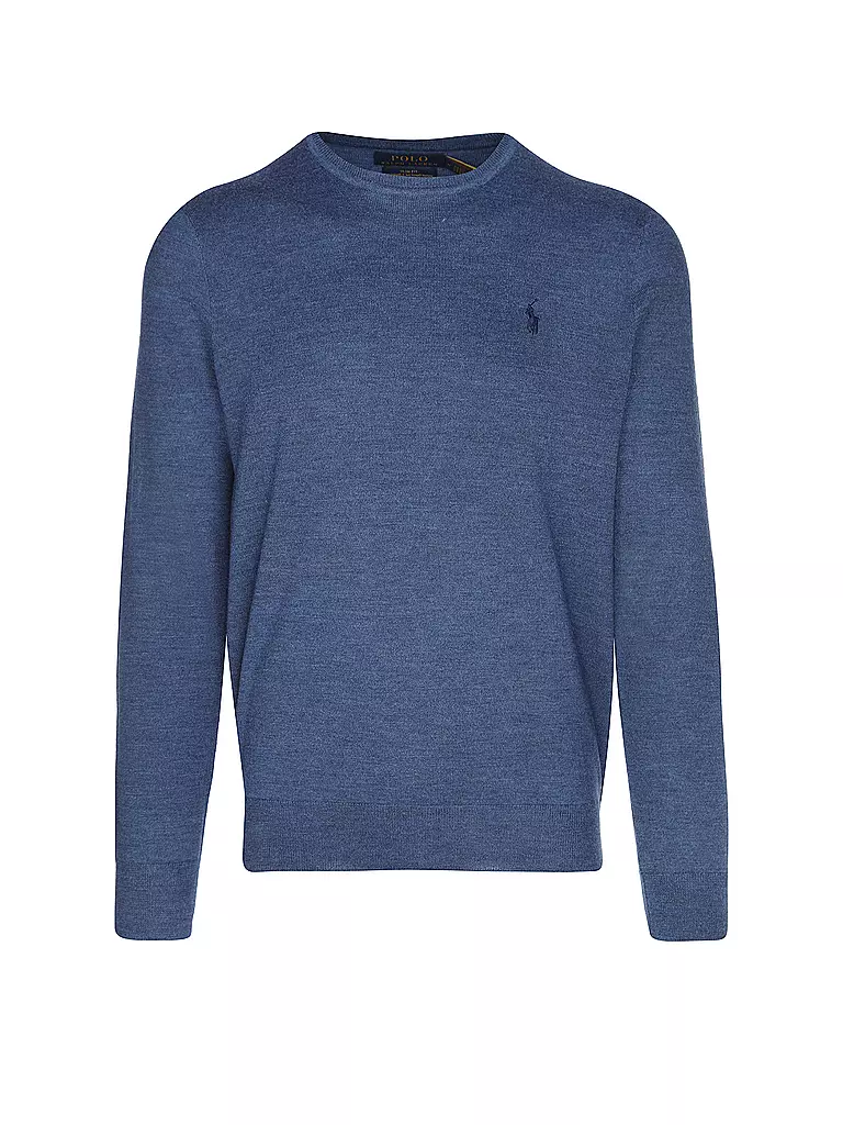 POLO RALPH LAUREN | Pullover Slim Fit | Blu chiaro