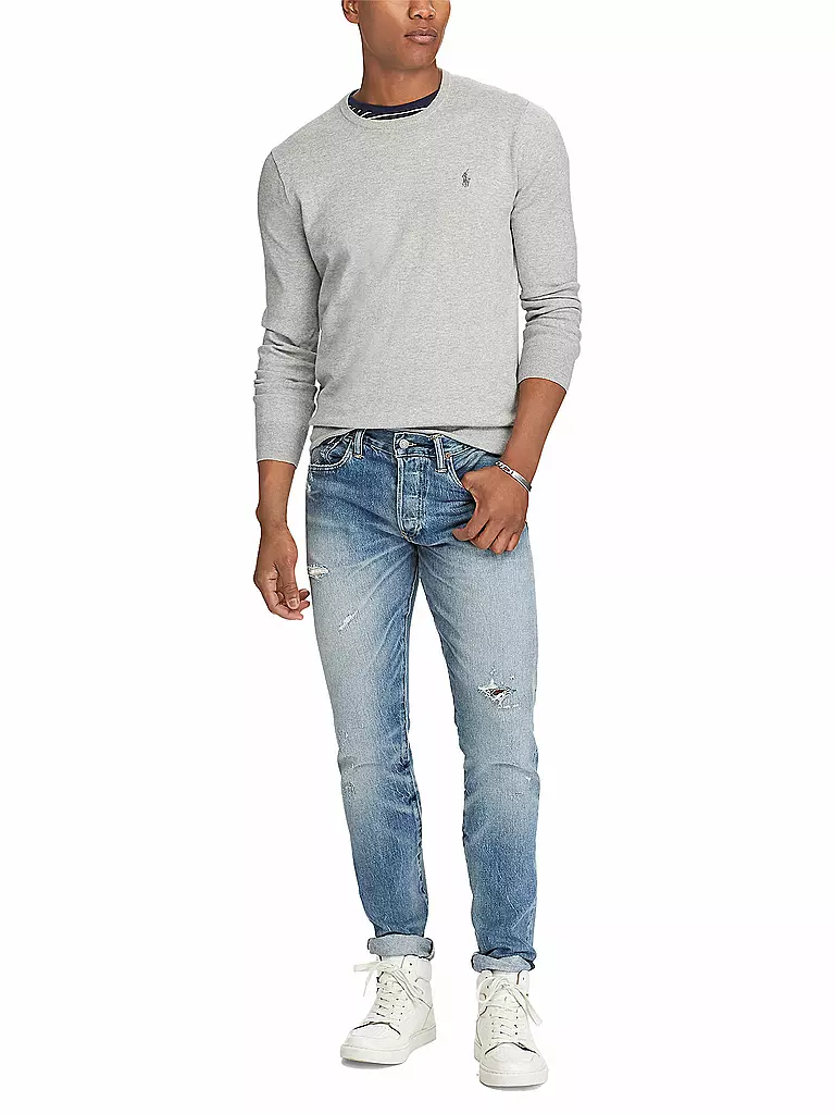 POLO RALPH LAUREN | Pullover Slim Fit | Grigio