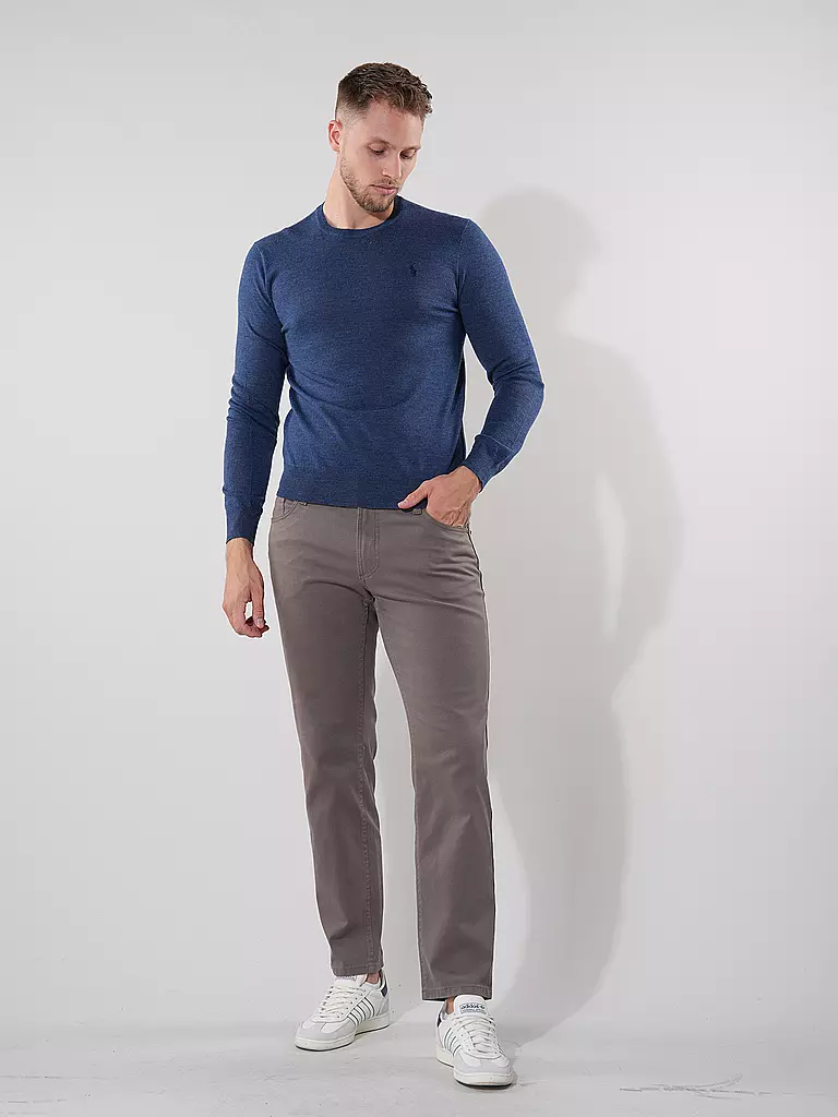 POLO RALPH LAUREN | Pullover Slim Fit | Blu chiaro