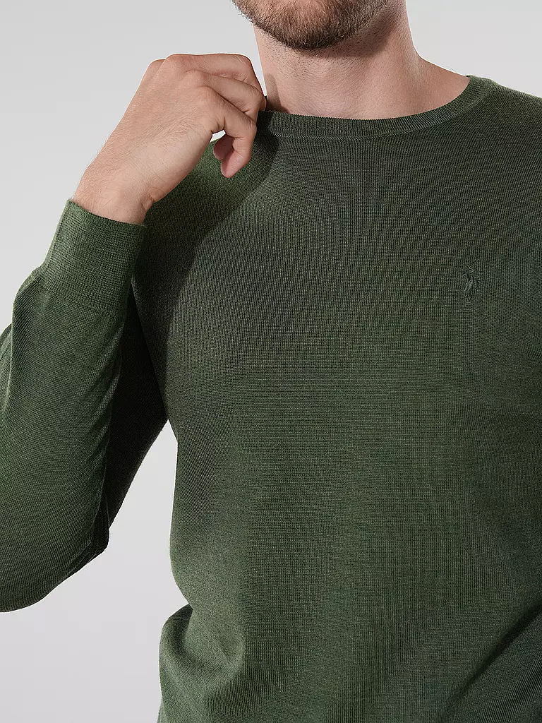 POLO RALPH LAUREN | Pullover Slim Fit | Oliva