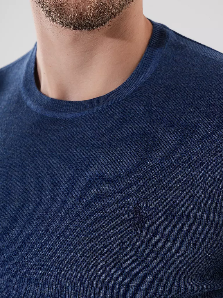 POLO RALPH LAUREN | Pullover Slim Fit | Blu chiaro