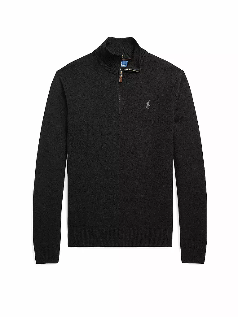POLO RALPH LAUREN | Pullover Troyer Regular Fit | Nero