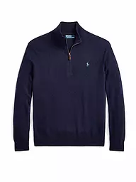 POLO RALPH LAUREN | Pullover Troyer | Blu scuro