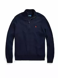 POLO RALPH LAUREN | Pullover Troyer | Blu scuro