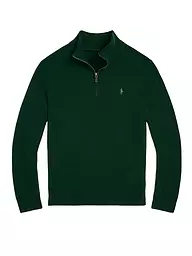 POLO RALPH LAUREN | Pullover Troyer | Verde scuro