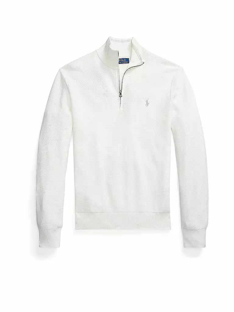 POLO RALPH LAUREN | Pullover Troyer | Bianco
